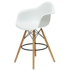 Барный стул Barneo N-153 BAR белый в Златоусте - zlatoust.mebel24.online | фото