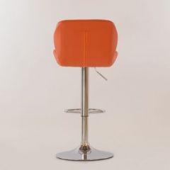 Барный стул Barneo N-85 Diamond оранжевый в Златоусте - zlatoust.mebel24.online | фото 3