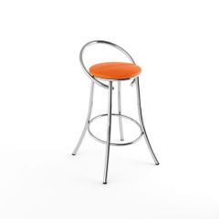 Барный стул Фуриант оранжевый-843 в Златоусте - zlatoust.mebel24.online | фото