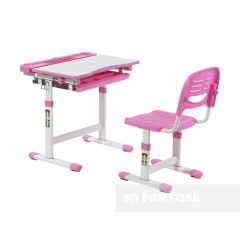 Комплект парта + стул трансформеры Cantare Pink в Златоусте - zlatoust.mebel24.online | фото 2
