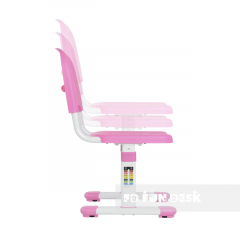 Комплект парта + стул трансформеры Cantare Pink в Златоусте - zlatoust.mebel24.online | фото 7