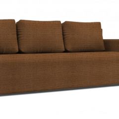 Диван Алиса 4 Shaggy BROWN - Teos Dark Brown в Златоусте - zlatoust.mebel24.online | фото