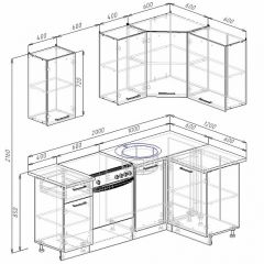 Кухонный гарнитур угловой Пайн 2000х1200 (Стол. 26мм) в Златоусте - zlatoust.mebel24.online | фото 2