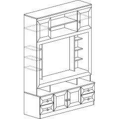 Гостиная Инна 3 Денвер светлый в Златоусте - zlatoust.mebel24.online | фото 7