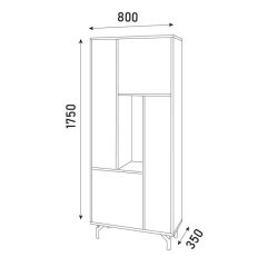 Гостиная Лабиринт (Модульная) в Златоусте - zlatoust.mebel24.online | фото 9