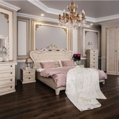 Комод 4 ящика Афина + Зеркало ППУ Афина (крем корень) в Златоусте - zlatoust.mebel24.online | фото 7
