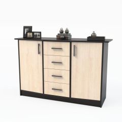 Комод К-2.1 (Венге/Дуб молочный) в Златоусте - zlatoust.mebel24.online | фото