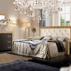 Комод Тиффани Premium черная/золото (ТФКМ-1(П) в Златоусте - zlatoust.mebel24.online | фото 2