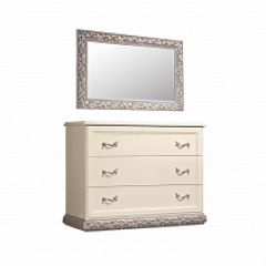 Комод Тиффани штрих-лак/серебро (ТФКМ-1) в Златоусте - zlatoust.mebel24.online | фото