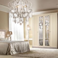 Комод Тиффани штрих-лак/серебро (ТФКМ-1) в Златоусте - zlatoust.mebel24.online | фото 2