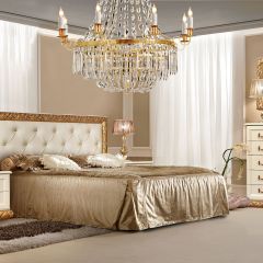 Комод узкий Тиффани штрих-лак/золото (ТФКМ-2) в Златоусте - zlatoust.mebel24.online | фото 2