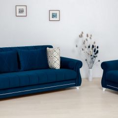 Комплект Роуз ТД 410 диван-кровать + кресло + комплект подушек в Златоусте - zlatoust.mebel24.online | фото 1