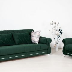Комплект Роуз ТД 411 диван-кровать + кресло + комплект подушек в Златоусте - zlatoust.mebel24.online | фото