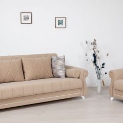 Комплект Роуз ТД 412 диван-кровать + кресло + комплект подушек в Златоусте - zlatoust.mebel24.online | фото 1
