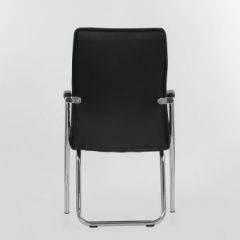 Кресло Barneo K-14 для посетителей и переговорных (черный) в Златоусте - zlatoust.mebel24.online | фото 3