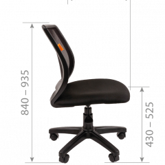 Кресло для оператора CHAIRMAN 699 Б/Л (ткань стандарт/сетка TW-04) в Златоусте - zlatoust.mebel24.online | фото 7