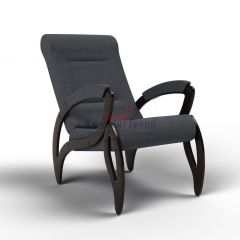 Кресло для отдыха Зельден 20-Т-ГР (тканьвенге) ГРАФИТ в Златоусте - zlatoust.mebel24.online | фото