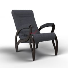 Кресло для отдыха Зельден 20-Т-ГР (тканьвенге) ГРАФИТ в Златоусте - zlatoust.mebel24.online | фото