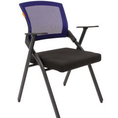 Кресло для посетителей CHAIRMAN NEXX (ткань стандарт черный/сетка DW-61) в Златоусте - zlatoust.mebel24.online | фото 1