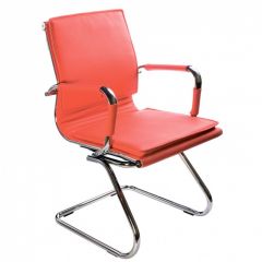 Кресло для посетителя Бюрократ CH-993-Low-V/Red красный в Златоусте - zlatoust.mebel24.online | фото 1