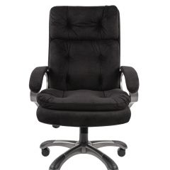 Кресло для руководителя  CHAIRMAN 442 (ткань черная) в Златоусте - zlatoust.mebel24.online | фото
