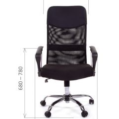 Кресло для руководителя CHAIRMAN 610 N (15-21 черный/сетка черный) в Златоусте - zlatoust.mebel24.online | фото 4
