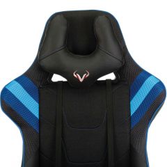 Кресло игровое Бюрократ VIKING 4 AERO BLUE черный/синий в Златоусте - zlatoust.mebel24.online | фото 6