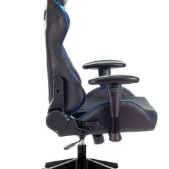 Кресло игровое Бюрократ VIKING 4 AERO BLUE черный/синий в Златоусте - zlatoust.mebel24.online | фото 8