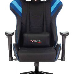 Кресло игровое Бюрократ VIKING 4 AERO BLUE черный/синий в Златоусте - zlatoust.mebel24.online | фото 3