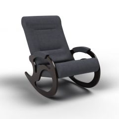 Кресло-качалка Вилла 11-Т-ГР (тканьвенге) ГРАФИТ в Златоусте - zlatoust.mebel24.online | фото 1