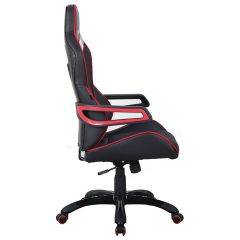 Кресло компьютерное BRABIX Nitro GM-001 (ткань/экокожа) черное, вставки красные (531816) в Златоусте - zlatoust.mebel24.online | фото 6