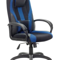 Кресло компьютерное BRABIX PREMIUM "Rapid GM-102" (экокожа/ткань, черное/синее) 532106 в Златоусте - zlatoust.mebel24.online | фото 1