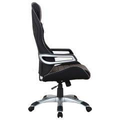 Кресло компьютерное BRABIX Techno GM-002 (ткань) черное/серое, вставки белые (531815) в Златоусте - zlatoust.mebel24.online | фото 4