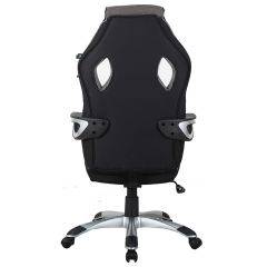 Кресло компьютерное BRABIX Techno GM-002 (ткань) черное/серое, вставки белые (531815) в Златоусте - zlatoust.mebel24.online | фото 6