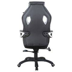 Кресло компьютерное BRABIX Techno Pro GM-003 (экокожа черное/серое, вставки серые) 531814 в Златоусте - zlatoust.mebel24.online | фото 8