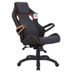 Кресло компьютерное BRABIX Techno Pro GM-003 (ткань черное/серое, вставки оранжевые) 531813 в Златоусте - zlatoust.mebel24.online | фото 8