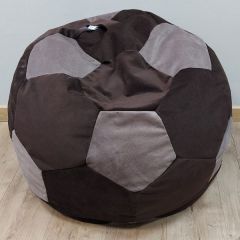Кресло-мешок Мяч M (Vital Chocolate-Vital Java) в Златоусте - zlatoust.mebel24.online | фото 1