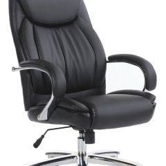 Кресло офисное BRABIX "Advance EX-575" (хром/экокожа/черное) 531825 в Златоусте - zlatoust.mebel24.online | фото 2