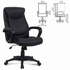 Кресло офисное BRABIX "Enter EX-511" (экокожа/черная) 530859 в Златоусте - zlatoust.mebel24.online | фото 1