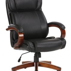 Кресло офисное BRABIX PREMIUM "Magnum EX-701" (дерево, рециклированная кожа, черное) 531827 в Златоусте - zlatoust.mebel24.online | фото