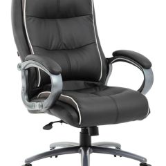 Кресло офисное BRABIX PREMIUM "Strong HD-009" (экокожа черная, ткань серая) 531945 в Златоусте - zlatoust.mebel24.online | фото 1