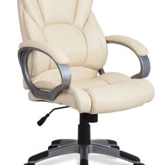 Кресло офисное BRABIX "Eldorado EX-504", экокожа, бежевое, 531167 в Златоусте - zlatoust.mebel24.online | фото 1