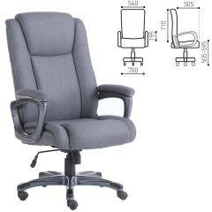 Кресло офисное BRABIX "Solid HD-005" (ткань/серое) 531823 в Златоусте - zlatoust.mebel24.online | фото