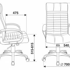 Кресло руководителя Бюрократ KB-10/BLACK в Златоусте - zlatoust.mebel24.online | фото 4