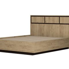 Кровать Флоренция 1600 (Венге/Дуб Крафт Золотой) в Златоусте - zlatoust.mebel24.online | фото