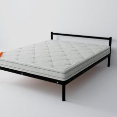 Кровать Мета с матрасом 800 (черный) в Златоусте - zlatoust.mebel24.online | фото