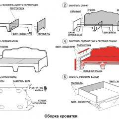 Кровать Фея 1600 с двумя ящиками в Златоусте - zlatoust.mebel24.online | фото 21