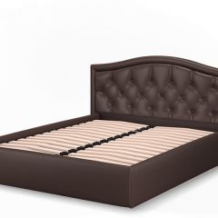 Кровать Стелла 1200 + Основание (Лесмо brown) коричневый в Златоусте - zlatoust.mebel24.online | фото 3