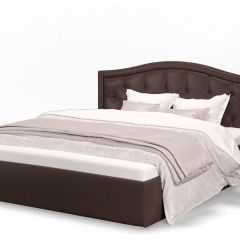 Кровать Стелла 1200 + Основание (Лесмо brown) коричневый в Златоусте - zlatoust.mebel24.online | фото