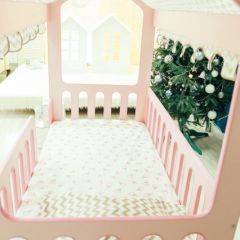 Кровать-домик без ящика 800*1600 (Розовый) в Златоусте - zlatoust.mebel24.online | фото 3